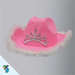 Sombrero Vaquero Rosa